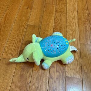 Summer Infant Slumber Buddies Elephant Nightlight Star Projector Soother Green